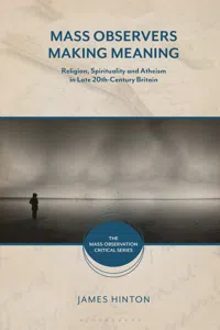 Mass Observers Making Meaning_cover