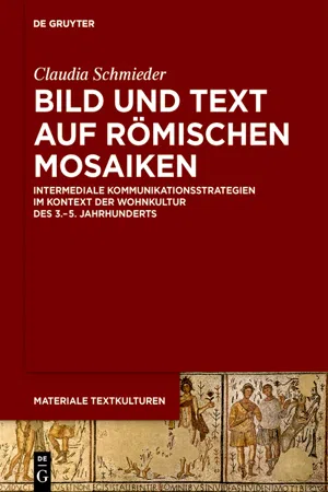 Bild und Text auf römischen Mosaiken