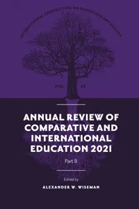 Annual Review of Comparative and International Education 2021_cover