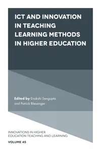 ICT and Innovation in Teaching Learning Methods in Higher Education_cover