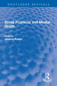 Social Problems and Mental Health_cover