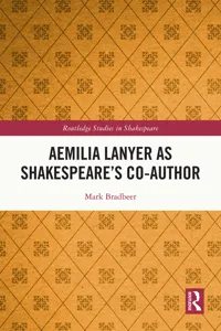 Aemilia Lanyer as Shakespeare's Co-Author_cover