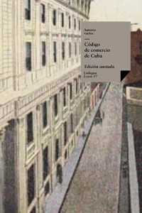 Código de comercio de Cuba_cover