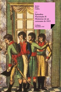 Episodios nacionales II. Memorias de un cortesano de 1815_cover