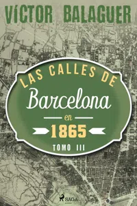 Las calles de Barcelona en 1865. Tomo III_cover