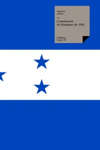 Constitución de Honduras de 1982_cover