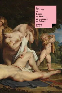 Llanto de Adonis en la muerte de Venus_cover