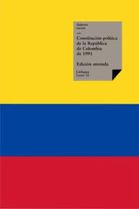Constitución política de la República de Colombia de 1991_cover