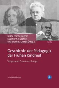 Geschichte der Pädagogik der frühen Kindheit_cover