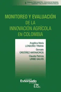 Monitoreo y evaluación de la innovación agrícola en Colombia_cover