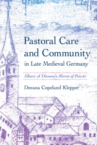 Pastoral Care and Community in Late Medieval Germany_cover