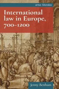 International law in Europe, 700–1200_cover