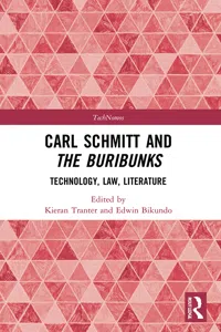 Carl Schmitt and The Buribunks_cover