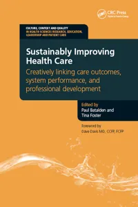 Sustainably Improving Health Care_cover