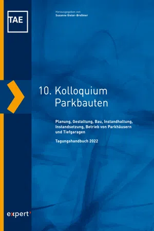 10. Kolloquium Parkbauten