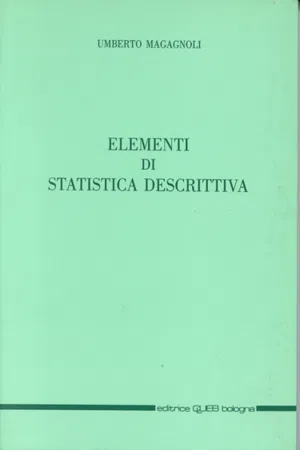 Elementi di statistica descrittiva