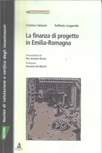 La finanza di progetto in Emilia-Romagna_cover