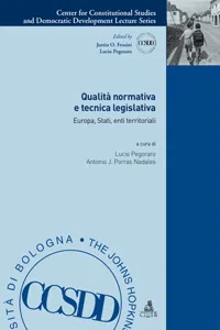 Qualità normativa e tecnica legislativa_cover