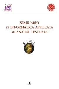 Seminario di informatica applicata all'analisi testuale_cover