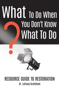 What to Do When You Don't Know What to Do_cover