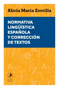 Normativa lingüística española y corrección de textos_cover
