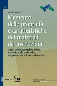 Memento delle proprietà e delle caratteristiche dei materiali da costruzione_cover