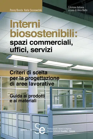 Interni bio-sostenibili: spazi commerciali, uffici, servizi