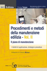 Procedimenti e metodi della manutenzione edilizia – Vol II_cover