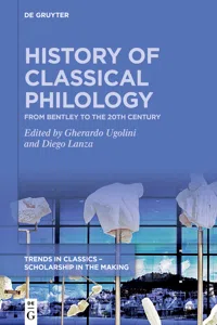History of Classical Philology_cover