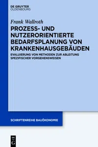 Prozess- und nutzerorientierte Bedarfsplanung von Krankenhausgebäuden_cover