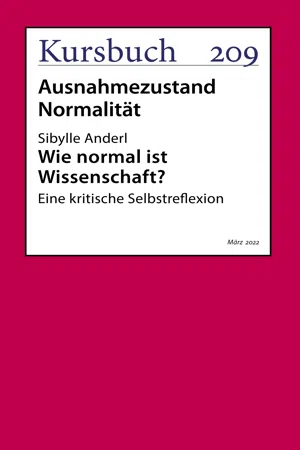 Wie normal ist Wissenschaft?