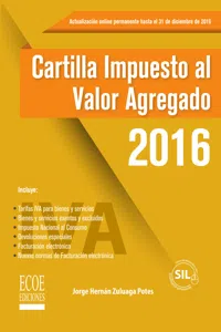 Cartilla impuesto al valor agregado 2016_cover