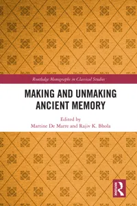 Making and Unmaking Ancient Memory_cover