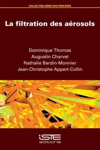 La filtration des aérosols_cover