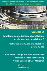 Maillage, modélisation géométrique et simulation numérique 2_cover