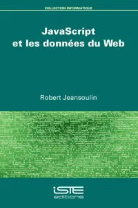 JavaScript et les données du Web_cover