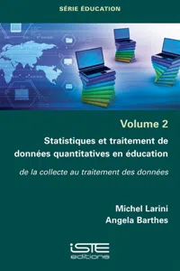 Statistiques et traitement de données quantitatives en éducation_cover