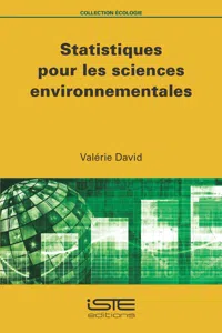 Statistiques pour les sciences environnementales_cover