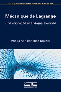 Mécanique de Lagrange_cover
