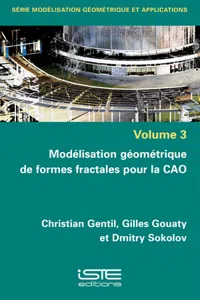 Modélisation géométrique de formes fractales pour la CAO_cover