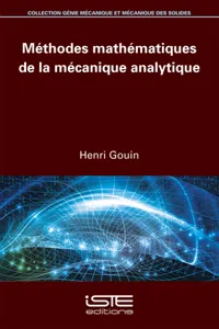 Méthodes mathématiques de la mécanique analytique_cover