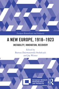 A New Europe, 1918-1923_cover