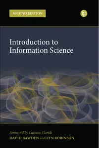 Introduction to Information Science_cover