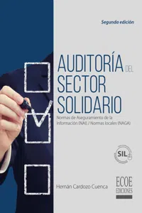 Auditoría del sector solidario - 1ra edición_cover