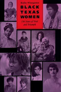 Black Texas Women: 150 Years of Trial and Triumph_cover