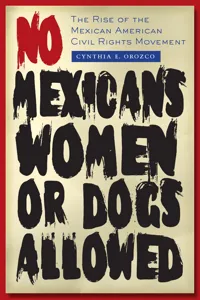 No Mexicans, Women, or Dogs Allowed_cover