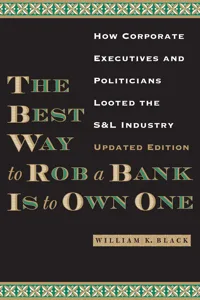The Best Way to Rob a Bank is to Own One_cover