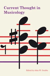 Current Thought in Musicology_cover