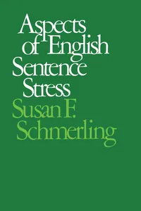 Aspects of English Sentence Stress_cover