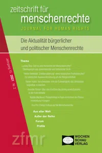 Die Aktualität bürgerlicher und politischer Menschenrechte_cover